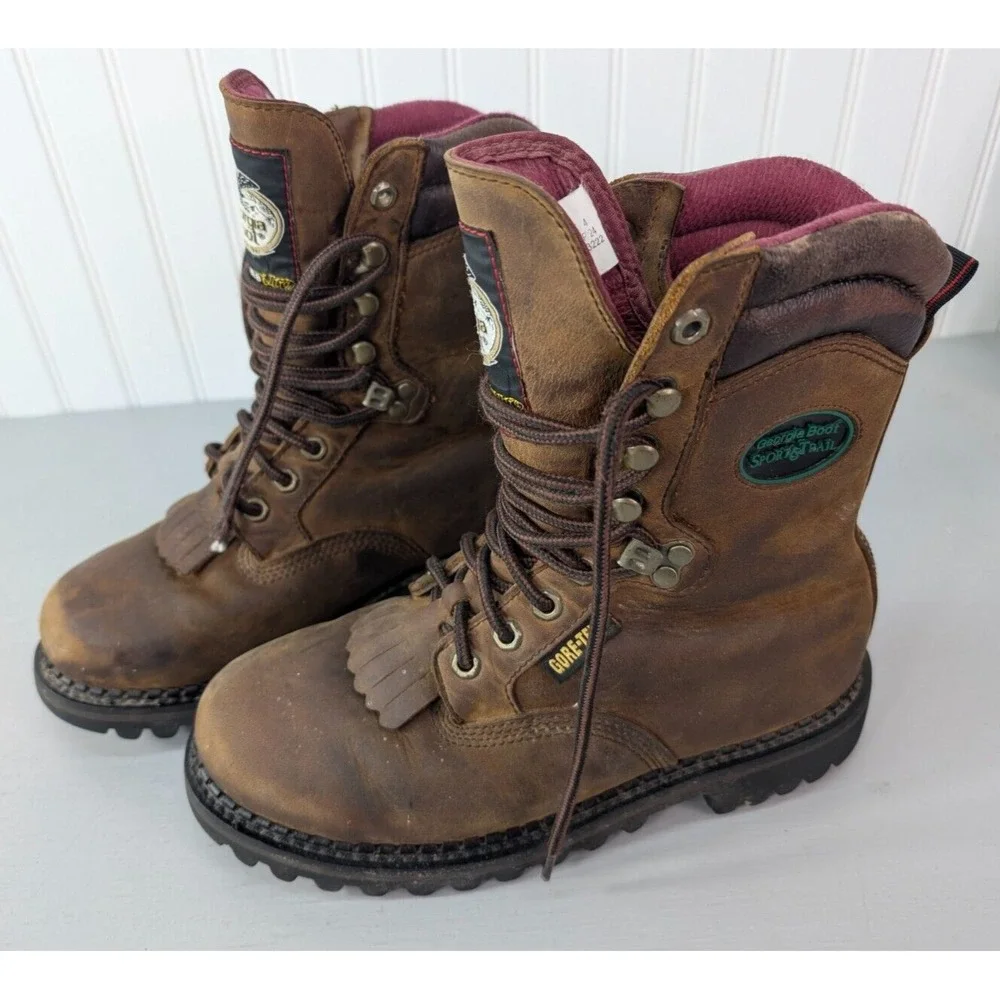 Georgia Sport & Trail Gore-Tex Boots Men Size US 8M Thinsulate Ultra 600 Leather - Picture 6 of 14